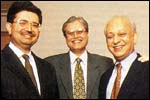 From Left to Right: Uday Kotak, Nimesh Kampani, and Hemendra Kothari