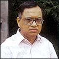 Chairman N.R.Narayanamurthy, in front of the Heritage Building