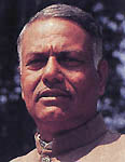 Finance Minister Yashwant Sinha