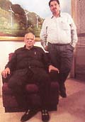 Ravi Prakash Khemka (sitting) and Raj K Khemka