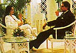 Simi Garewal with Ratan Tata
