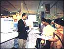 The NASSCOM 2001 show in Mumbai